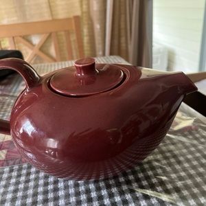 Russell Wright Tea Pot by Oneida.   Brown